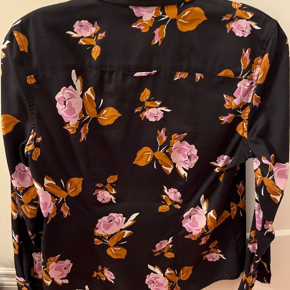 Judith and Charles 100 percent cotton floral shirt size 4 - Picture 3 of 6